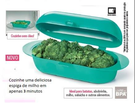Panelinha de Vapor Poly Play Para Micro-ondas - Legumes em 4 Minutos ( 2 unidades )