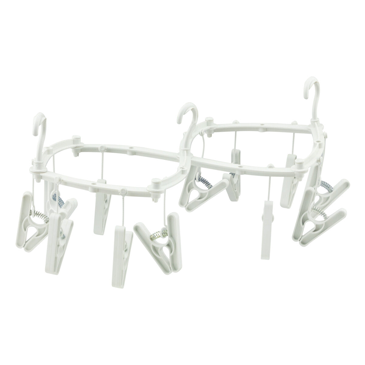 Varal Sanfona Expansível Poly Play 12 Prendedores Daisy - Compacto para Apartamento - Poly Play