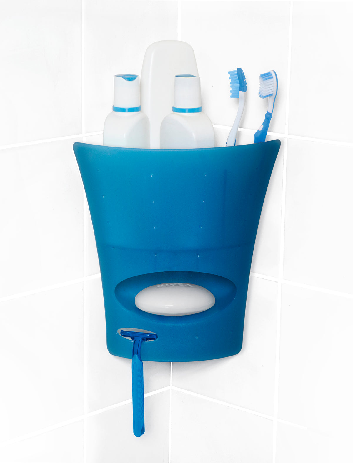 Cantoneira Banheiro Poly Play - Organiza o Box com Fácil Instalação - Poly Play
