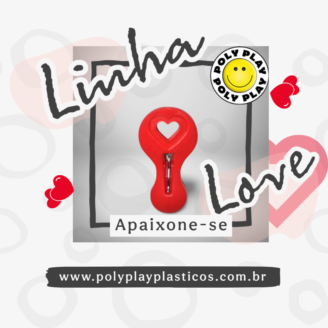 Kit Família Love Poly Play 3 Varais Love - Família Grande com Estilo e Amor