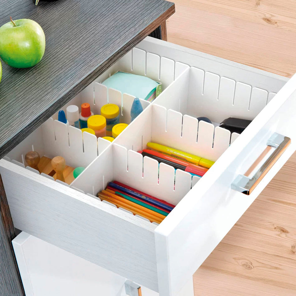 Organizador de Gavetas Poly Play 12 Peças - Compartimentos do Seu Jeito