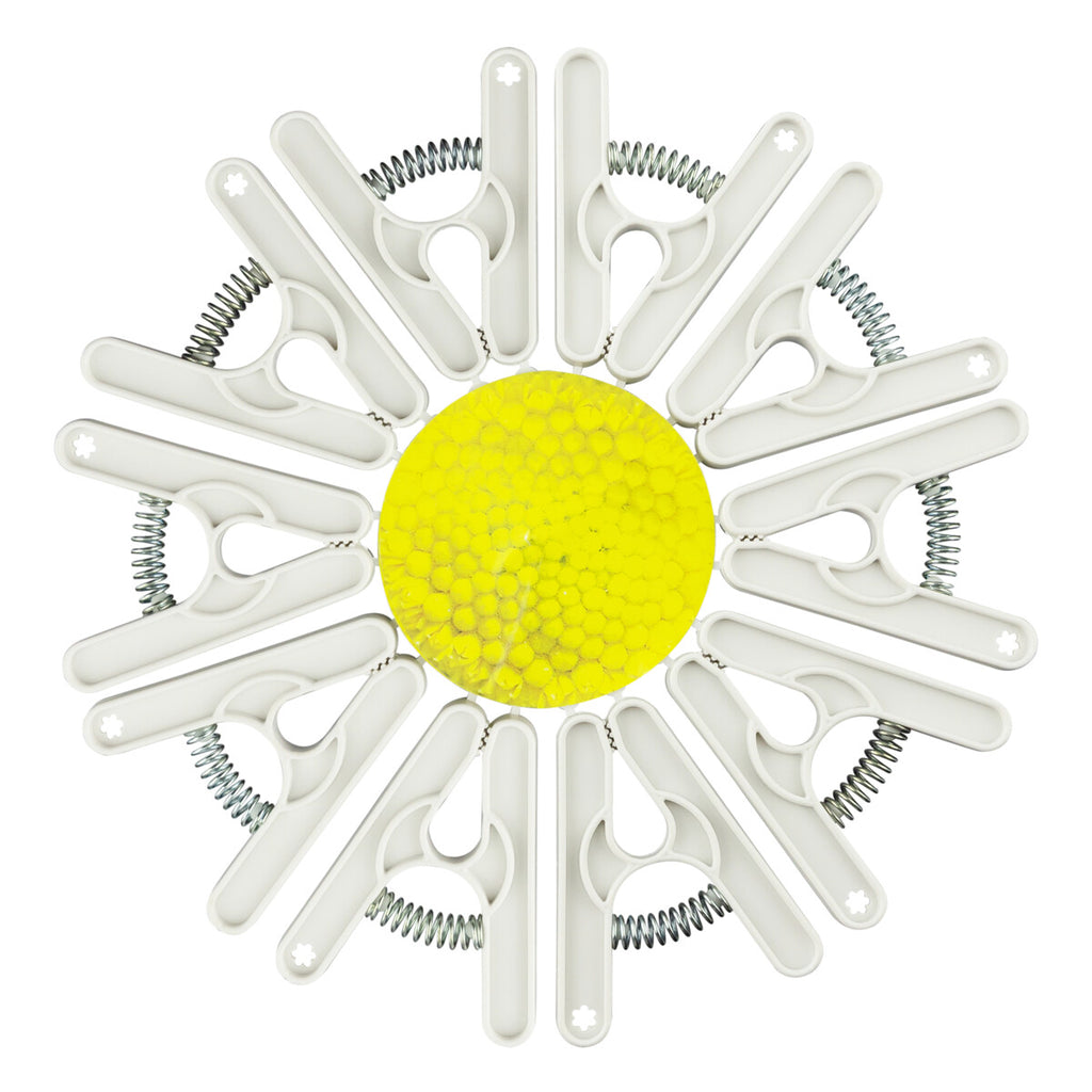 Varal Triangular Poly Play 12 Prendedores Daisy - Roupa Íntima Compacto