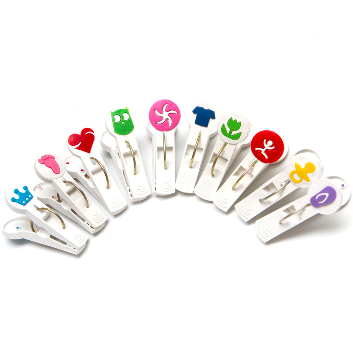 Prendedor Multiuso PrendMania Poly Play 24un - Kit Completo para Casa - Alegria em seu Lar!