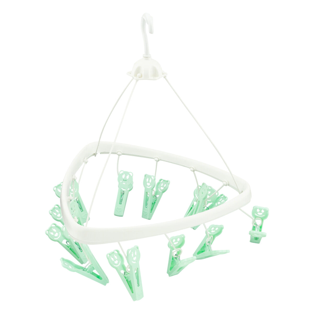 Varal Triangular Poly Play 12 Prendedores Happy - Íntimas com Alegria - Poly Play
