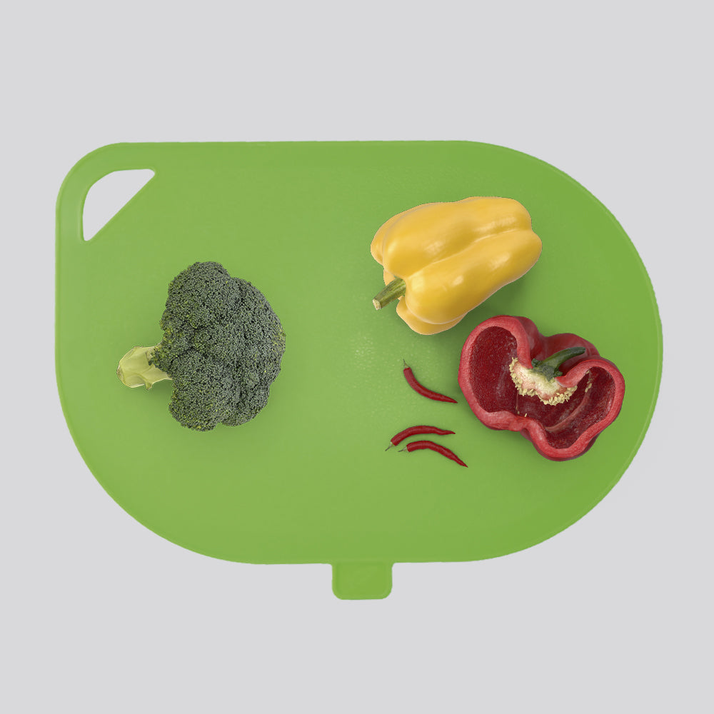 Kit 3 Tábuas de Corte + Suporte Poly Play - Segurança Alimentar Completa