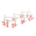 Varal Sanfona Expansível Poly Play 16 Prendedores Love - Grande e Decorativo - Poly Play