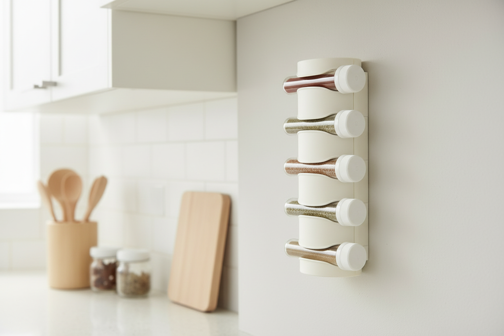 Porta Condimento Poly Play - Cozinha Organizada - bancada ou parede , vertical ou horizontal
