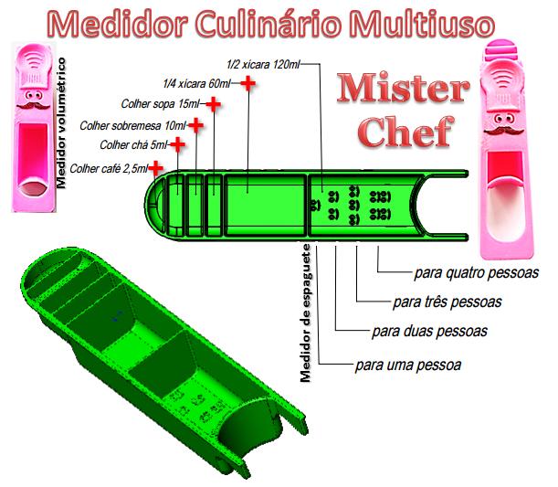 Medidor Multiuso Poly Play 8 em 1 - Substitui 8 Utensílios na Cozinha ( 2 unidades )